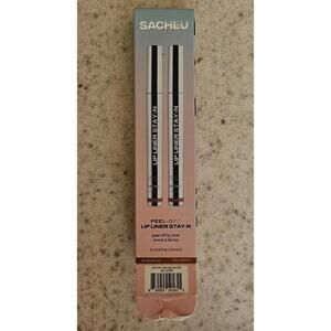 Sacheu Peel Off Lip Liner #2 #3 - Muah-ve And P-INKED NIB